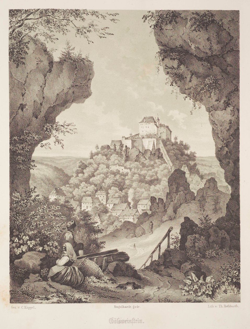 Gößweinstein af Carl Caeppel