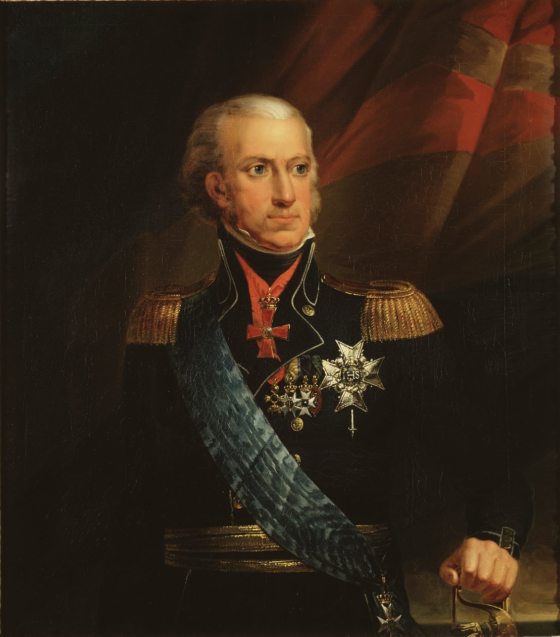 Karl XIII, 1748-1818, konge af Sverige og Norge af Carl Fredric von Breda