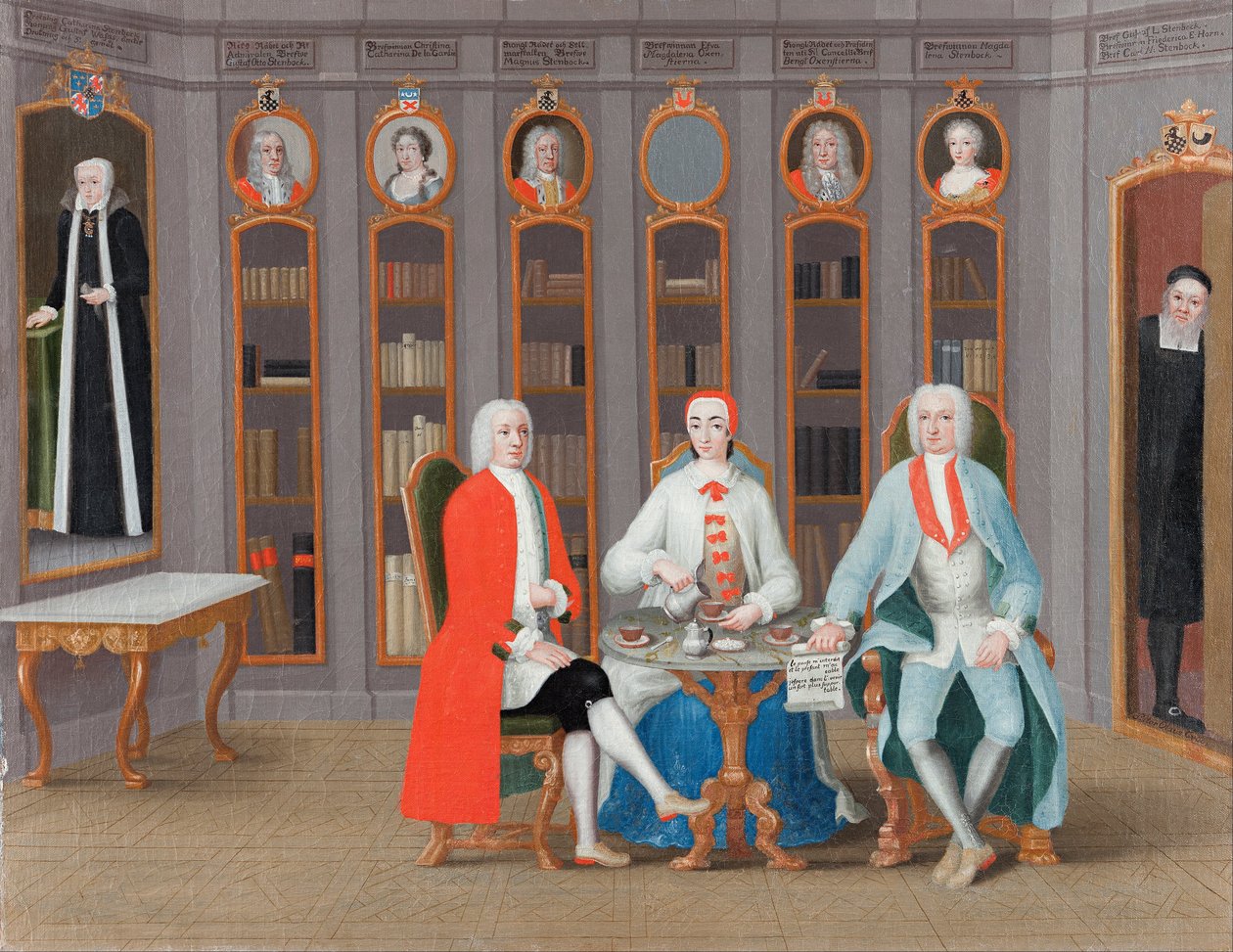Familien Stenbock i deres bibliotek på Rånäs af Carl Fredrik Svan