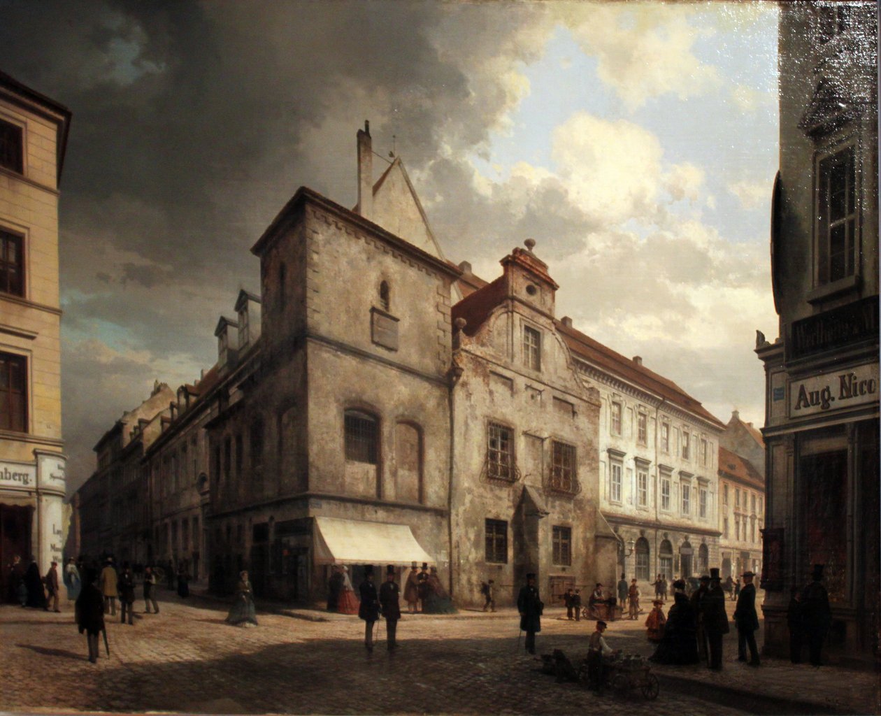Det gamle rådhus i Berlin af Carl Graeb