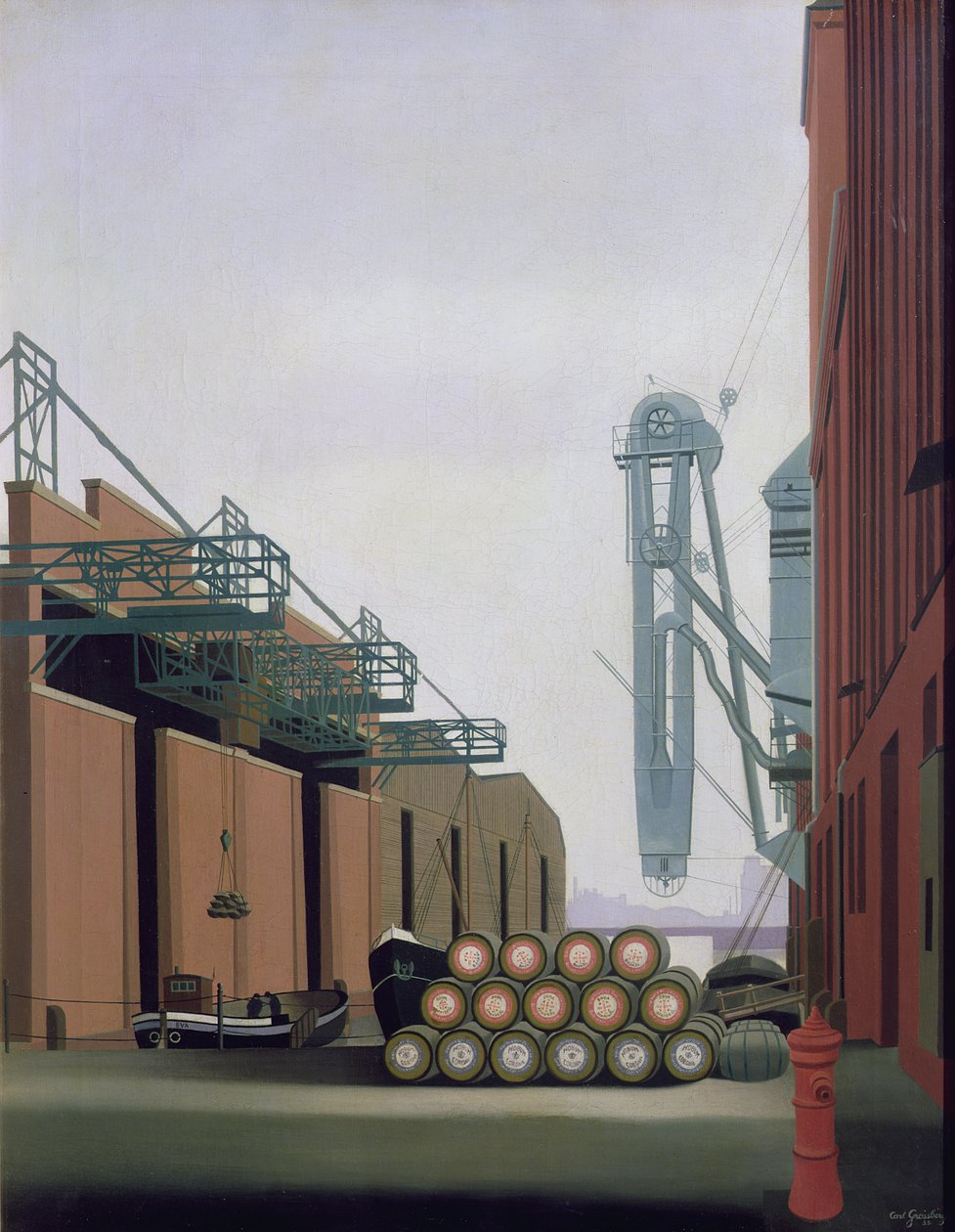 Landingsstadiet, 1933 af Carl Grossberg