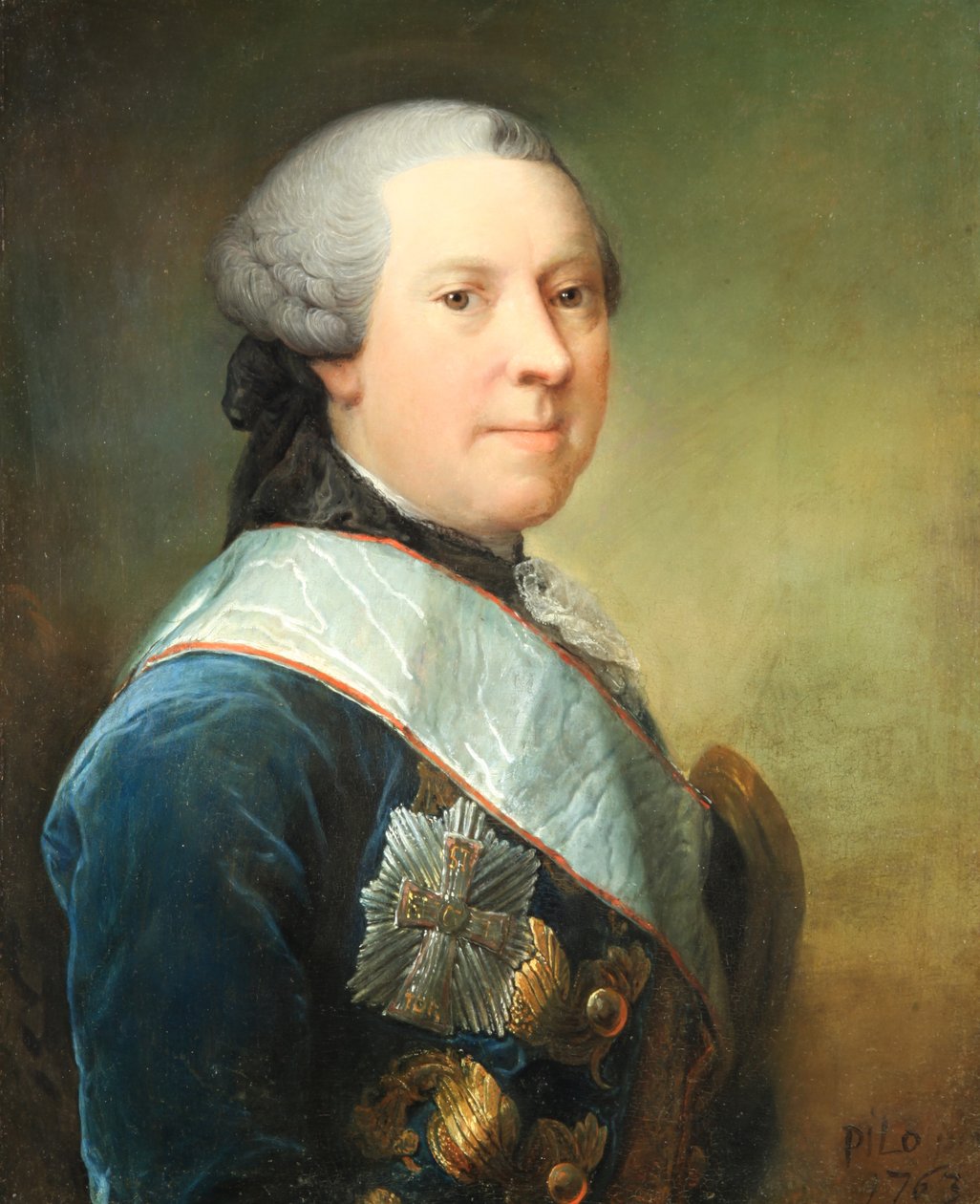 A painting of Christian Conrad Danneskiold-Laurvig (1723-1783) af Carl Gustaf Pilo