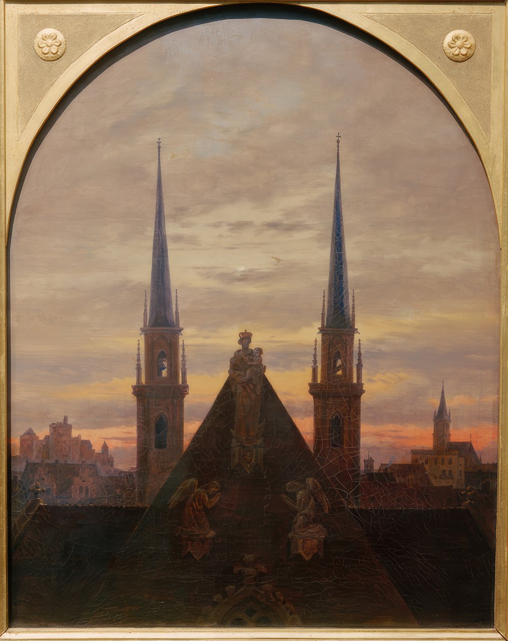 By i skumringen af Carl Gustav Carus