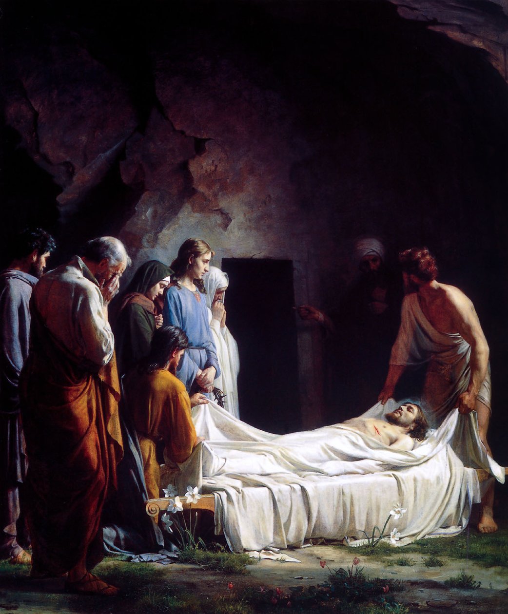 Kristi begravelse af Carl Heinrich Bloch