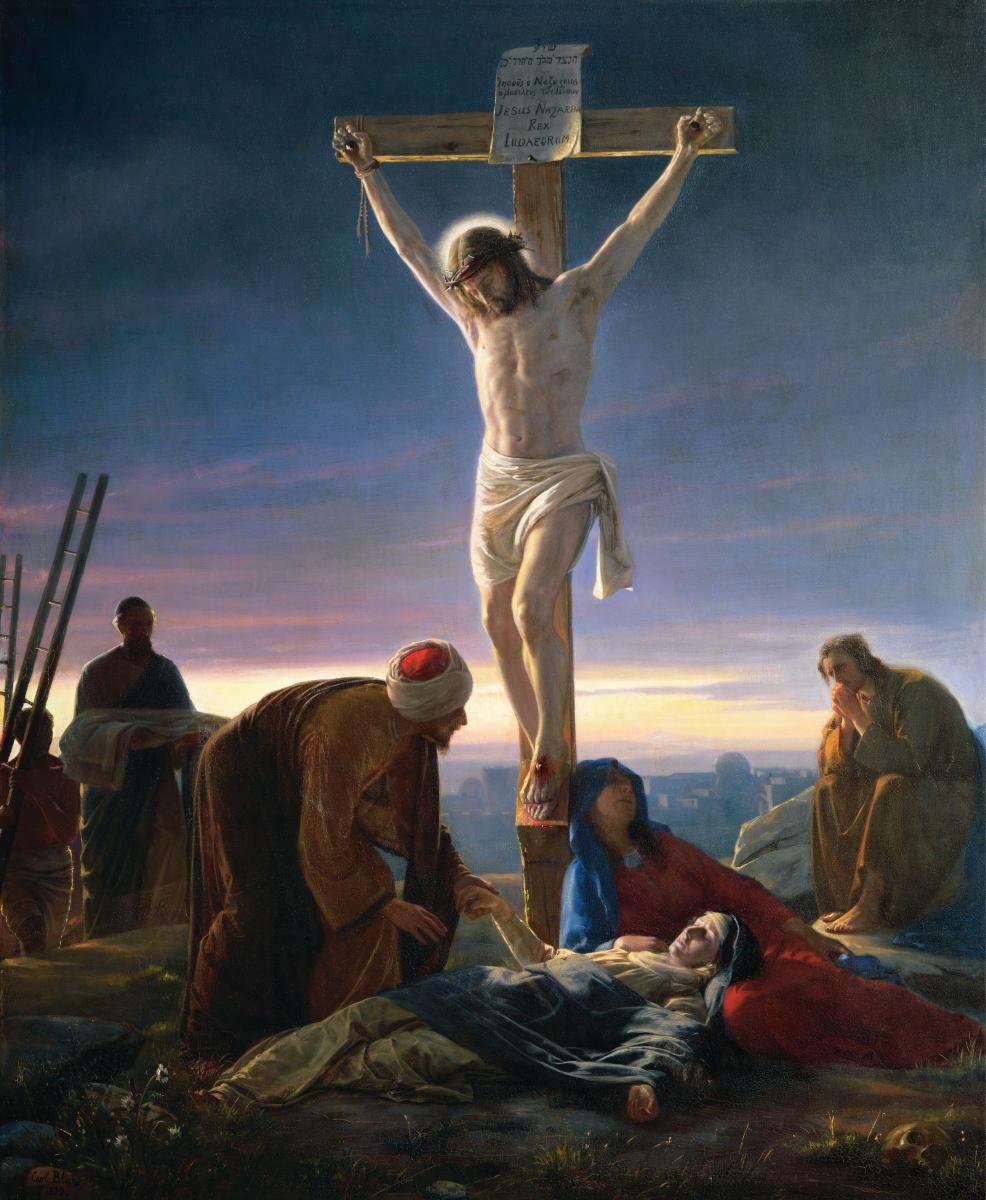 Kristus på korset af Carl Heinrich Bloch