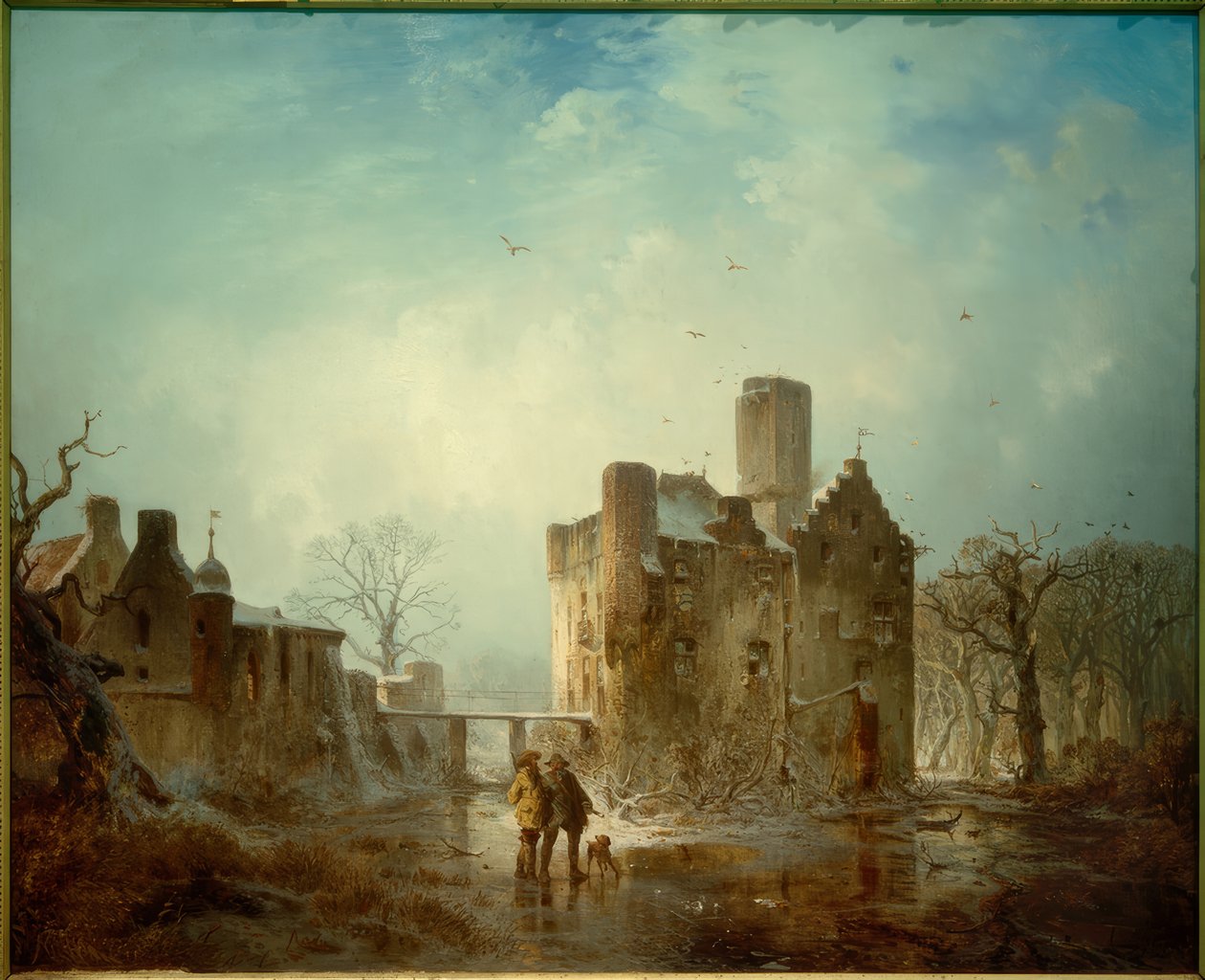 C.Hilgers, Slottet Doornenburg af Carl Hilgers