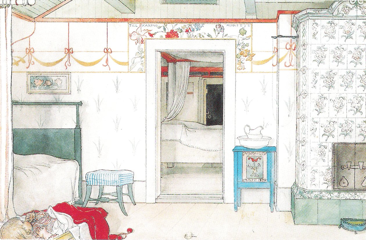 Britas Nupplur af Carl Larsson