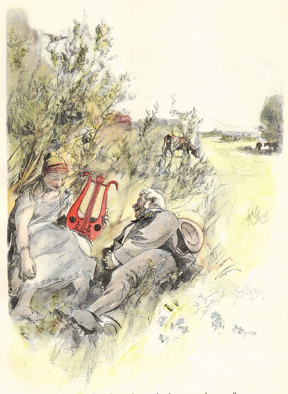 Elias Sehlstedt og hans sanger af Carl Larsson
