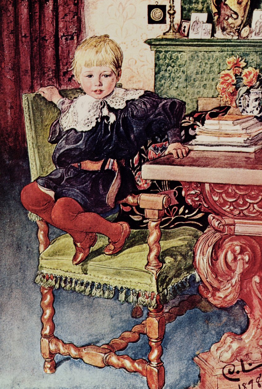 Han kan lide af Carl Larsson