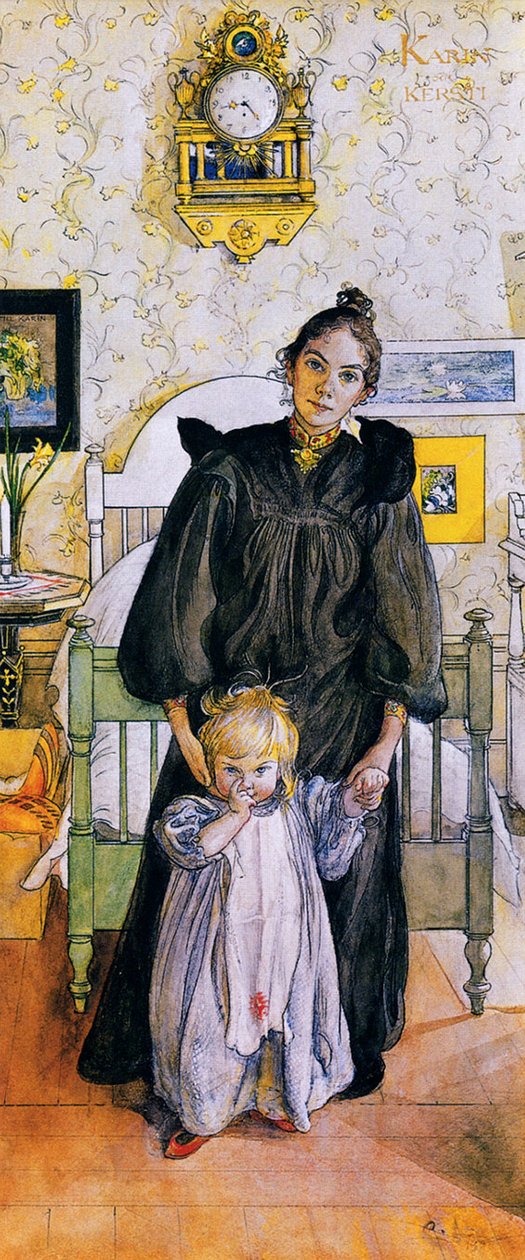 Karin og Kersti af Carl Larsson