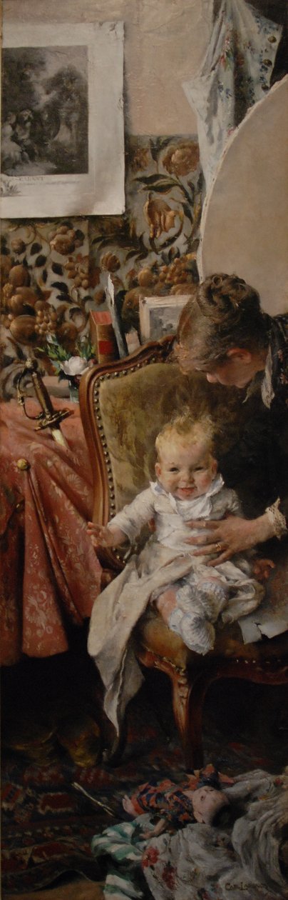 Lille Suzanne af Carl Larsson