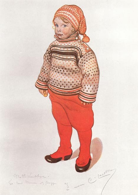Matts Bergom Larsson af Carl Larsson