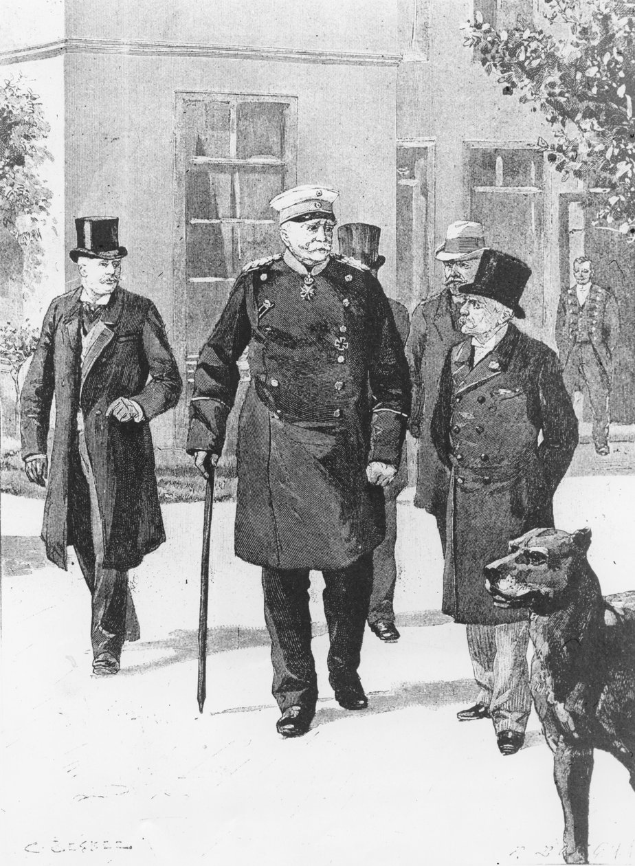 Otto von Bismarck af Carl Ludwig Friedrich Becker