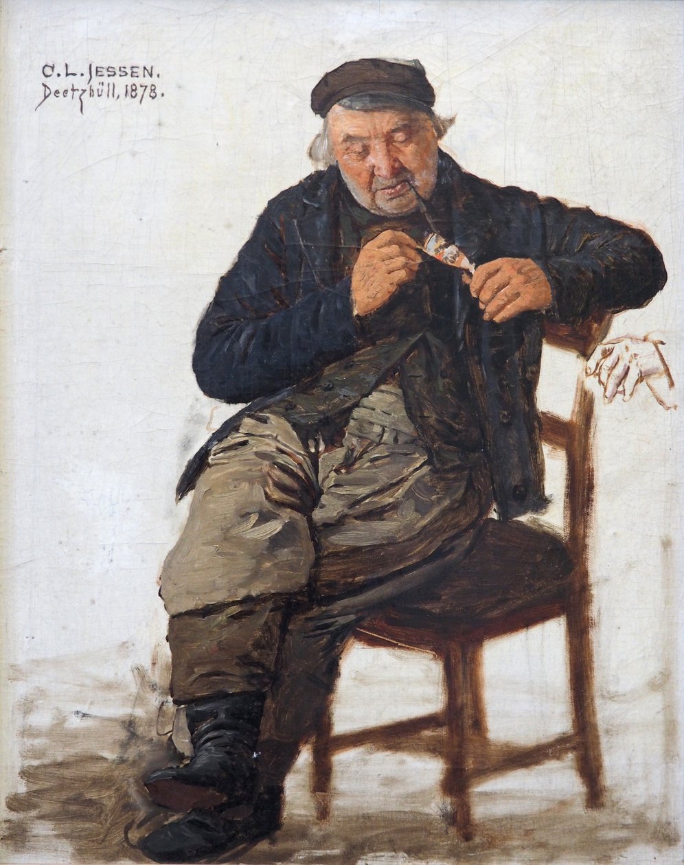 Portrætundersøgelse af Carl Ludwig Jessen