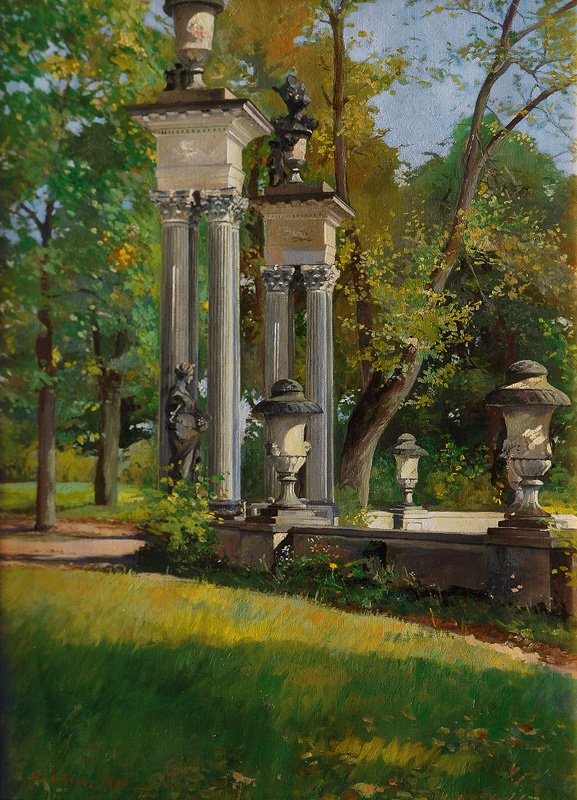I Schloparkn af Carl Malchin