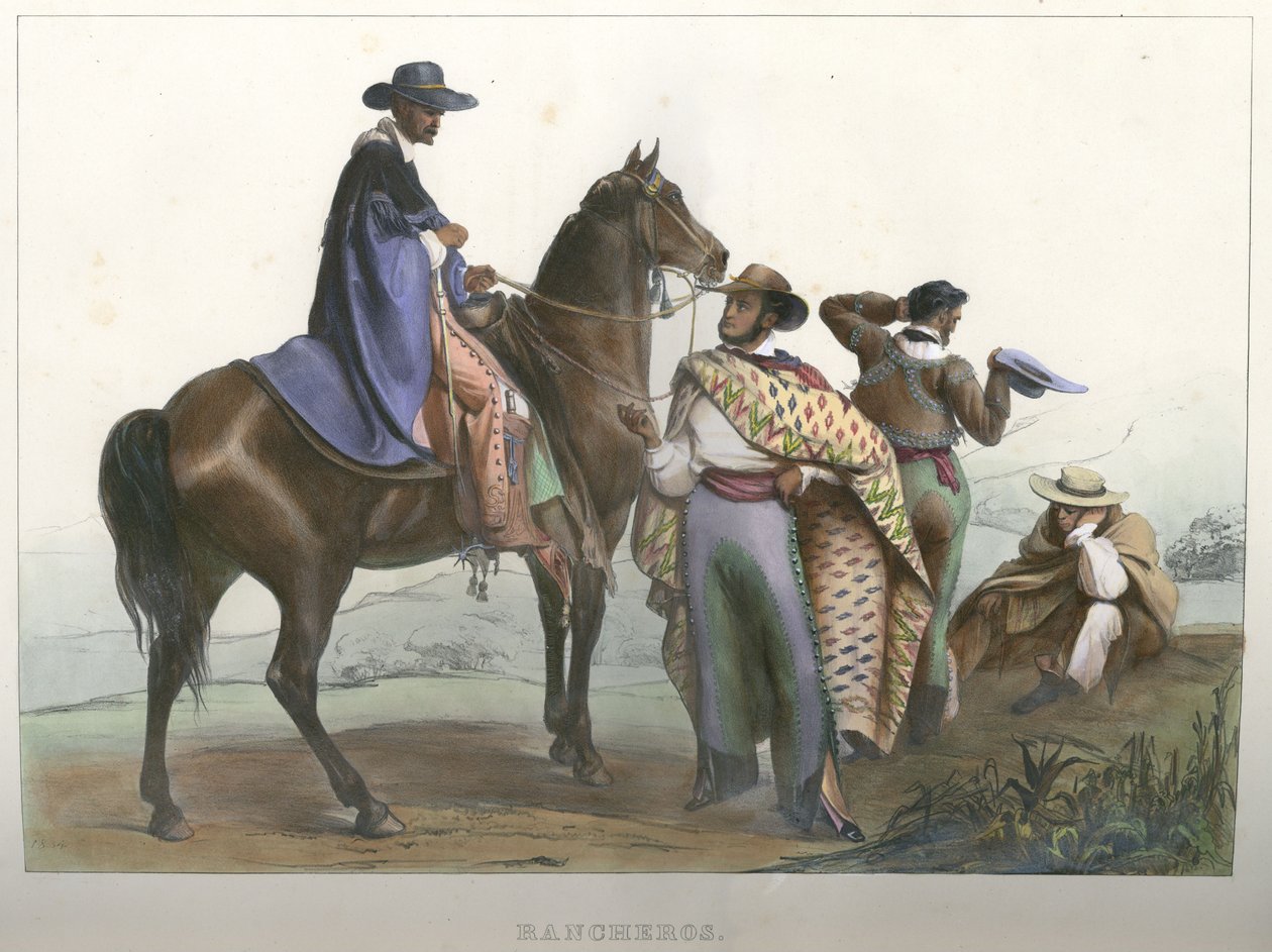 Rancheros af Carl Nebel