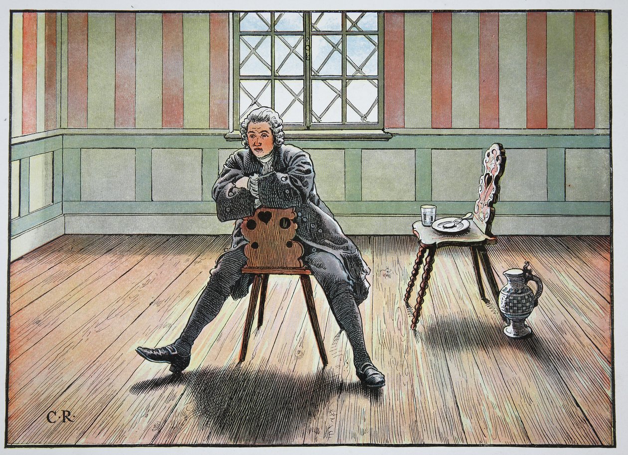 I fangenskab hos Kustrin an der Oder, efterår 1750 af Carl Röchling