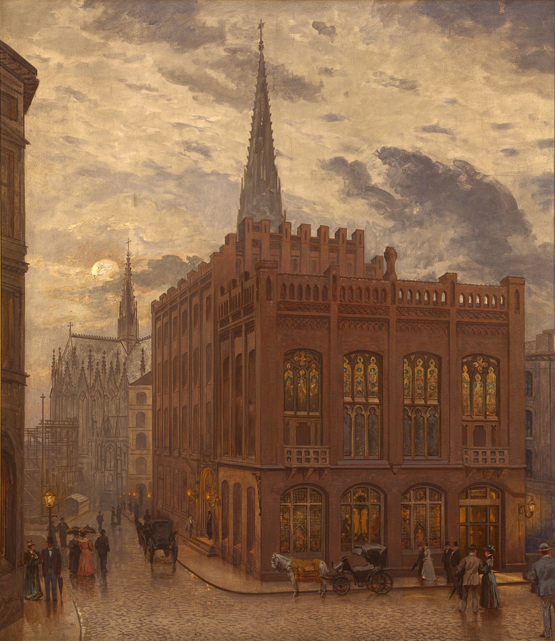 Bygning af Patriotic Society. af Carl Rodeck