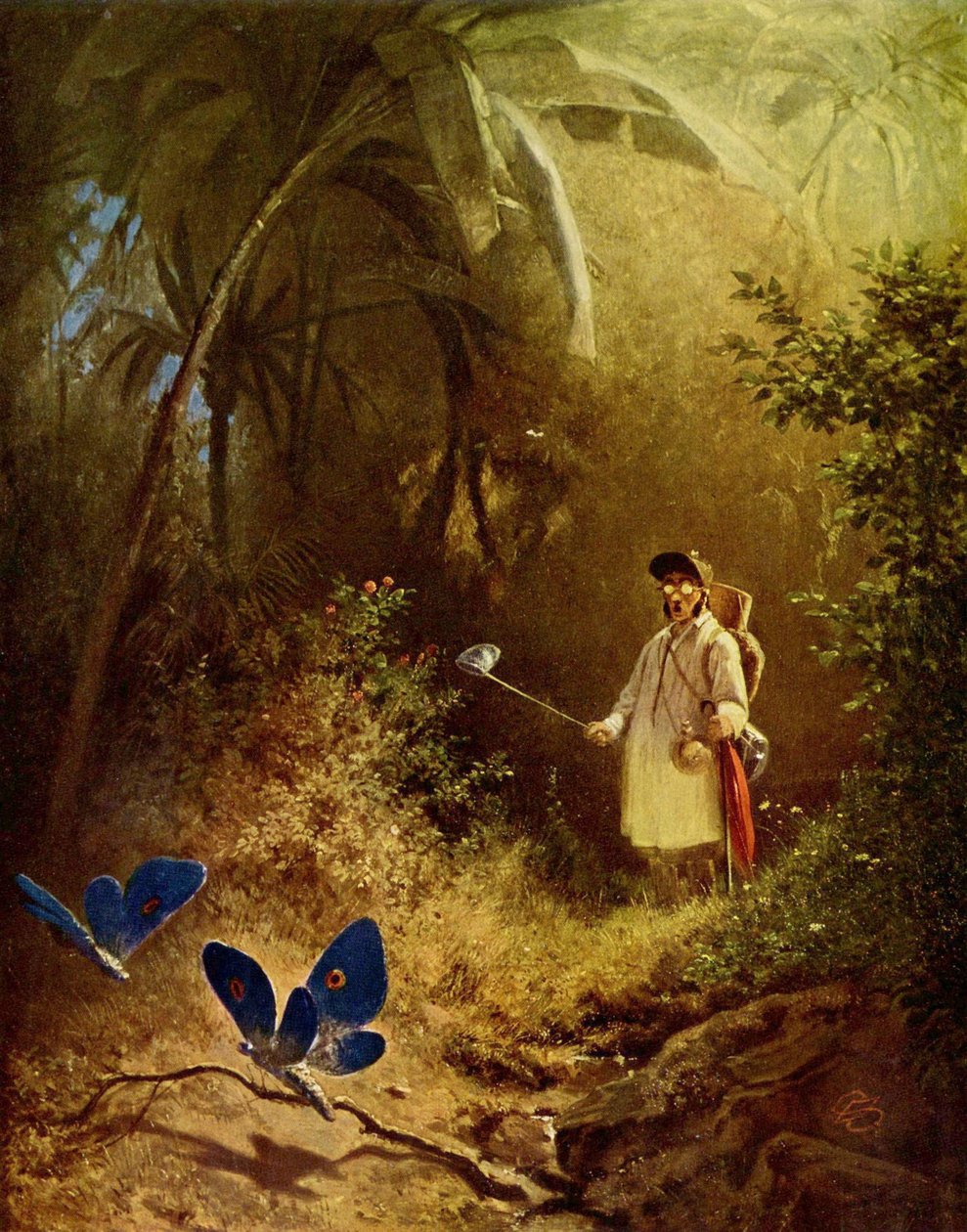 Sommerfuglejægeren af Carl Spitzweg