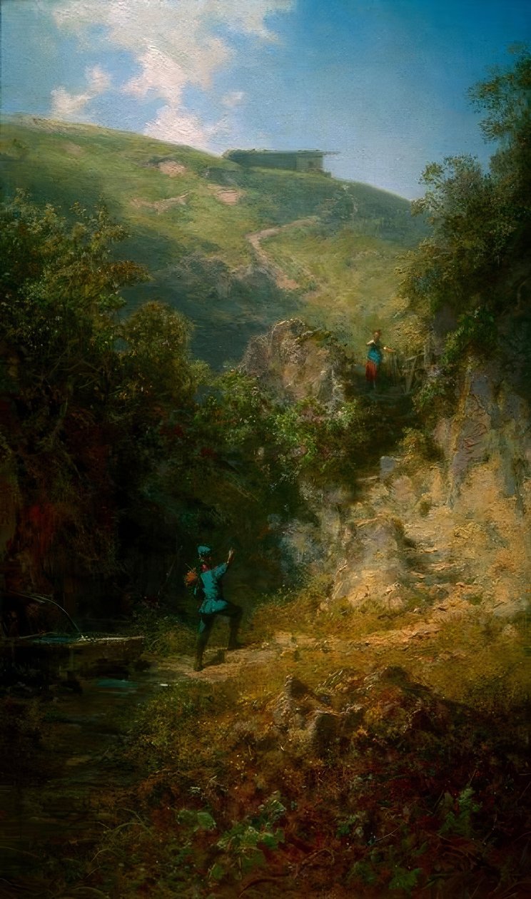 Feriegæsten af Carl Spitzweg