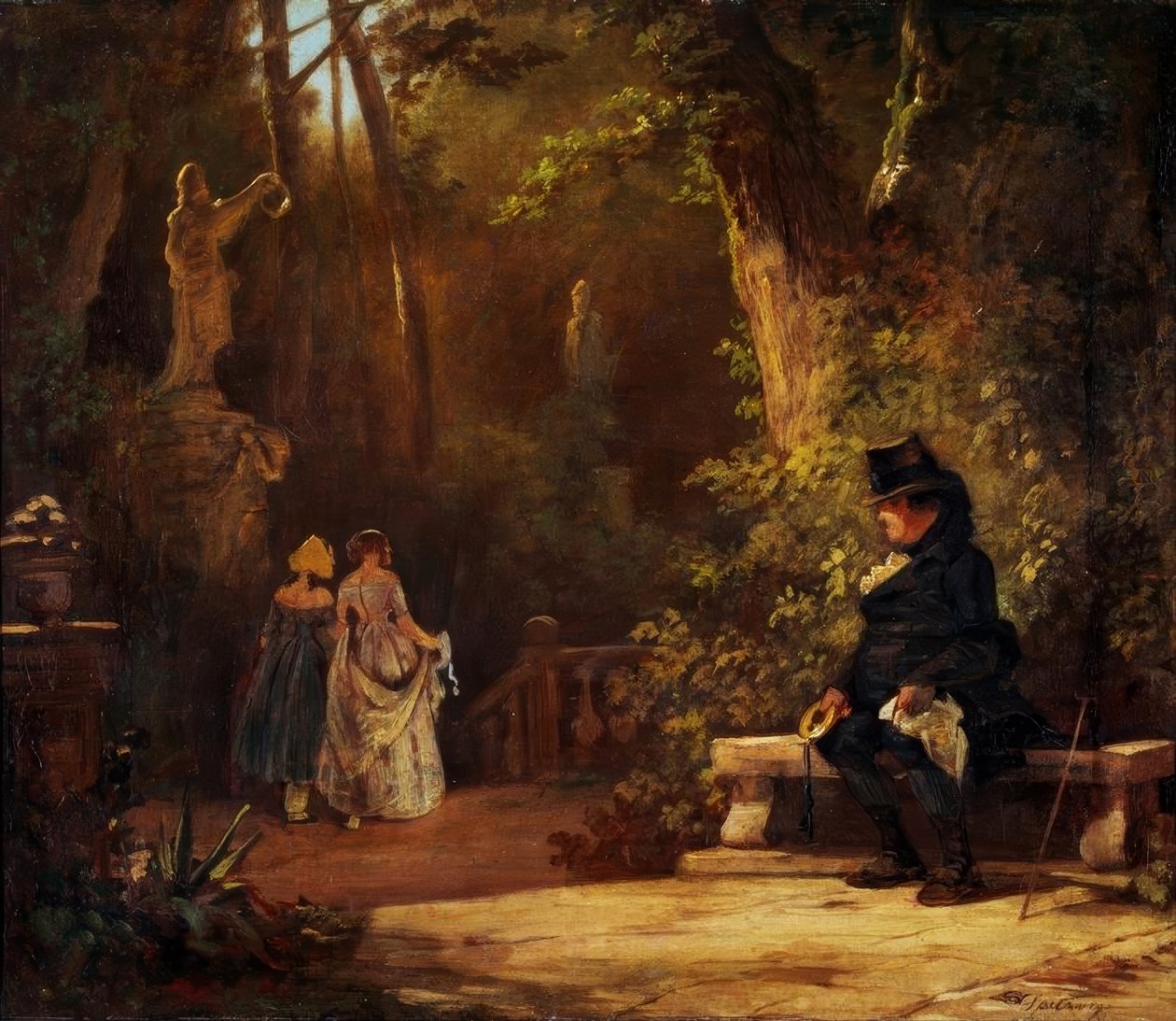 Enkemanden af Carl Spitzweg