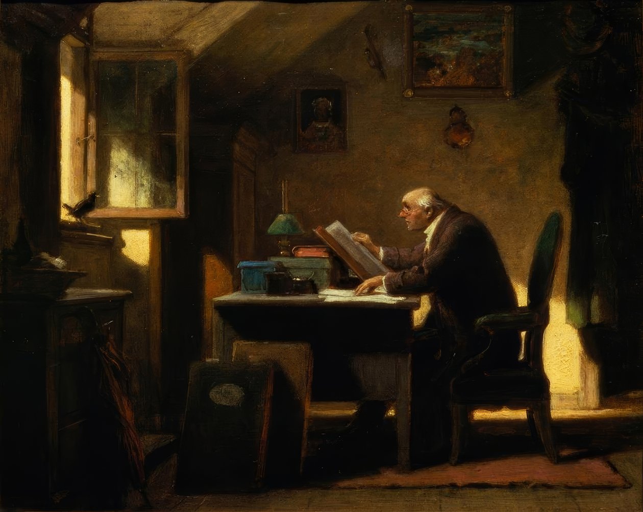 Et besøg af Carl Spitzweg