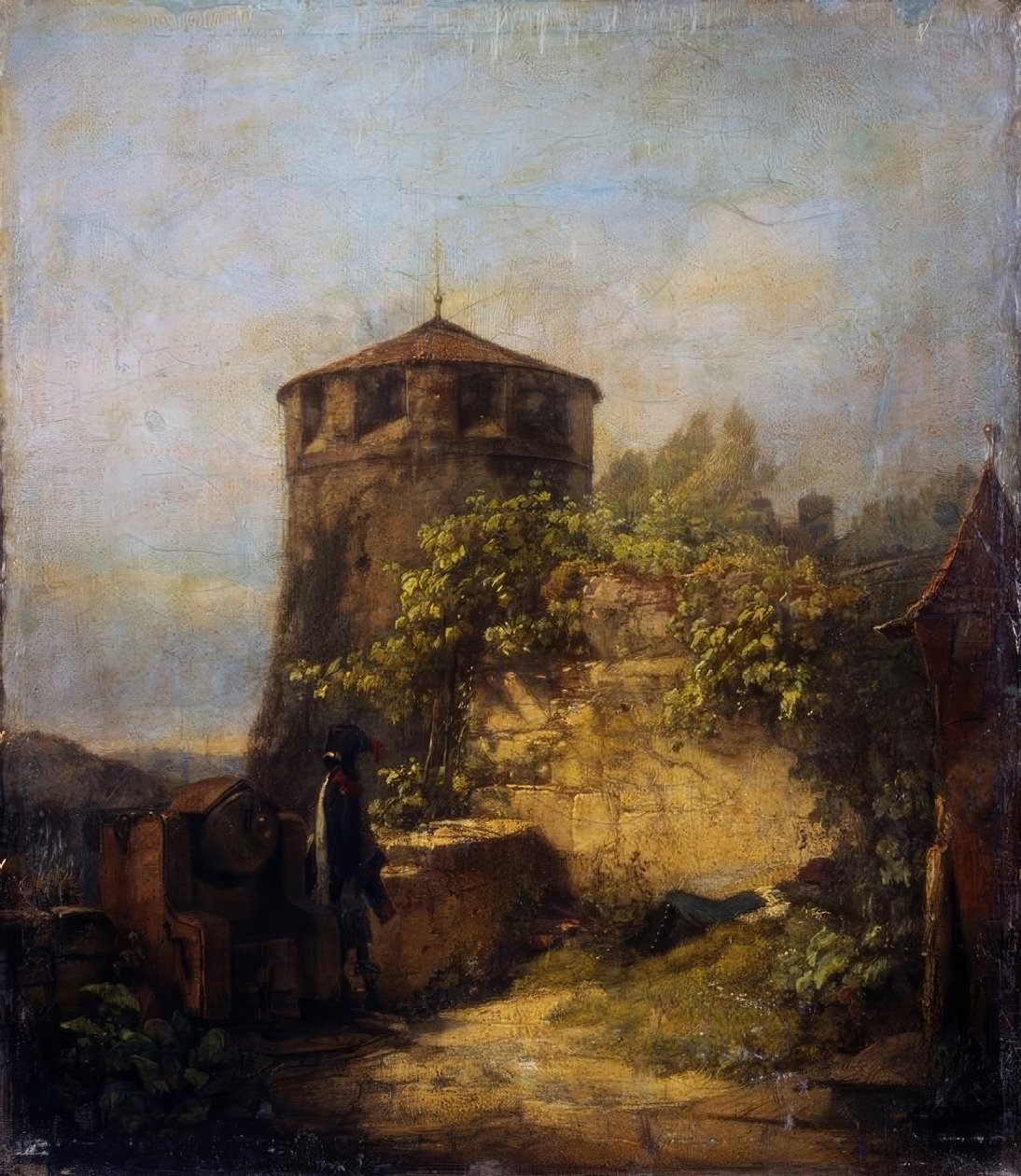 Sovende vagtpost af Carl Spitzweg