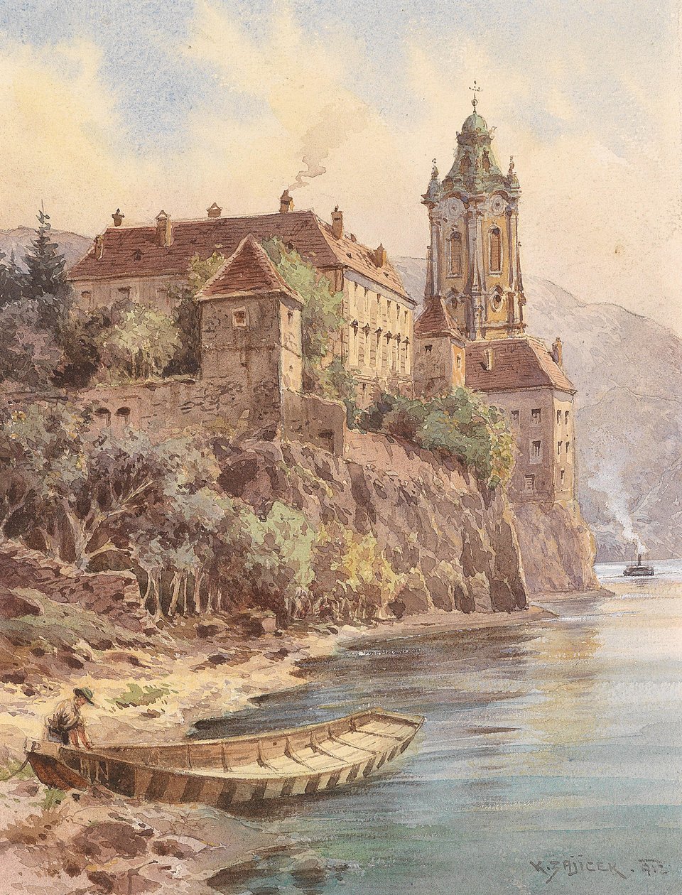 Durnstein af Carl Wenzel Zajicek