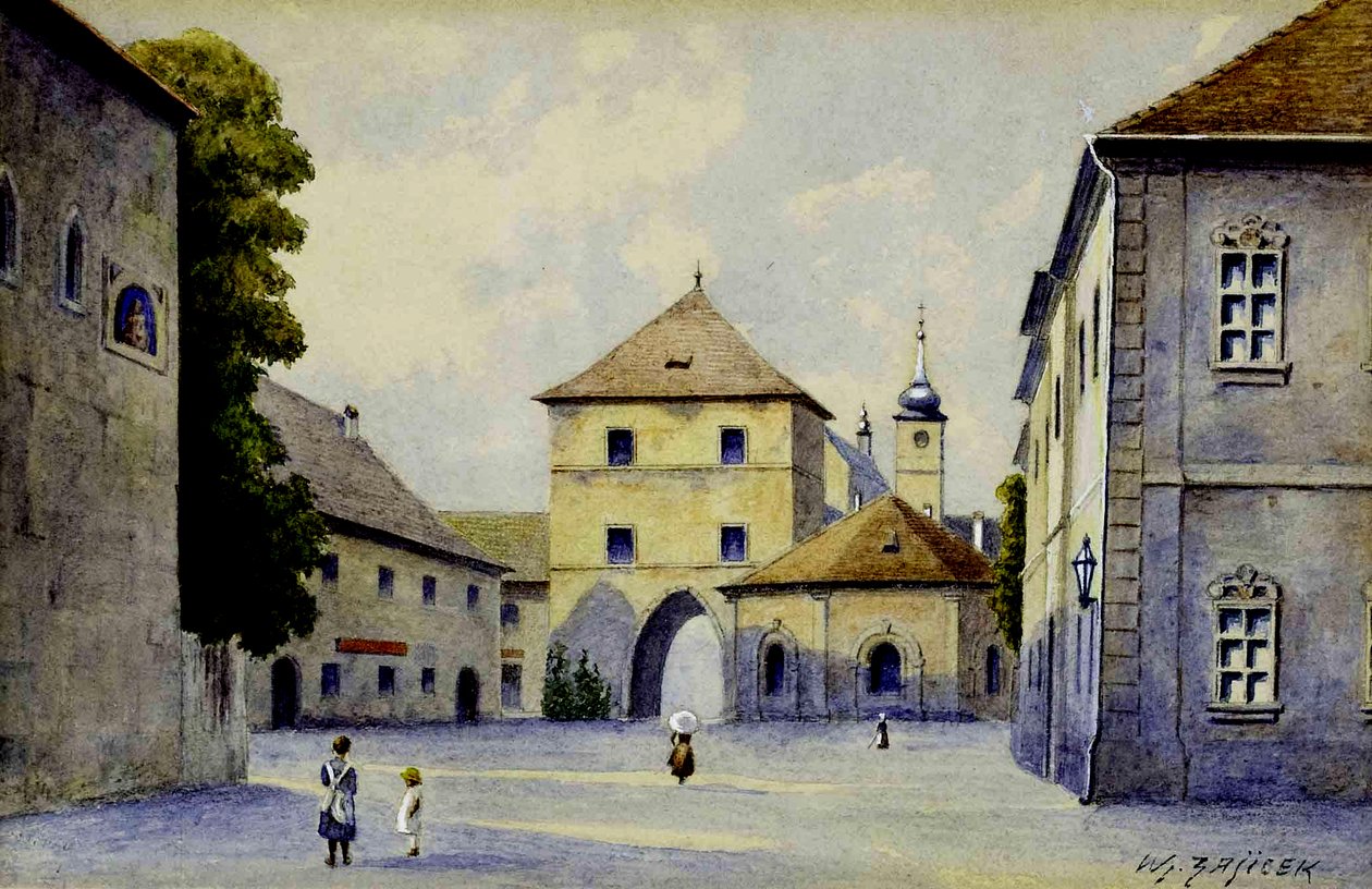 Freihaus på Wieden af Carl Wenzel Zajicek