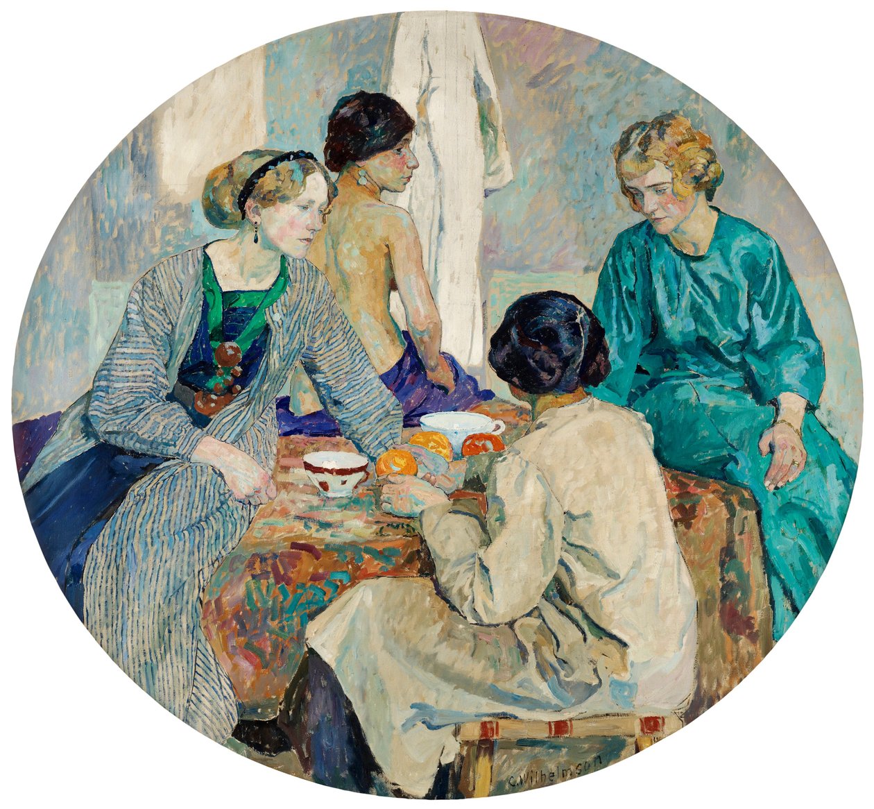  I ateliererne af Carl Wilhelm Wilhelmson