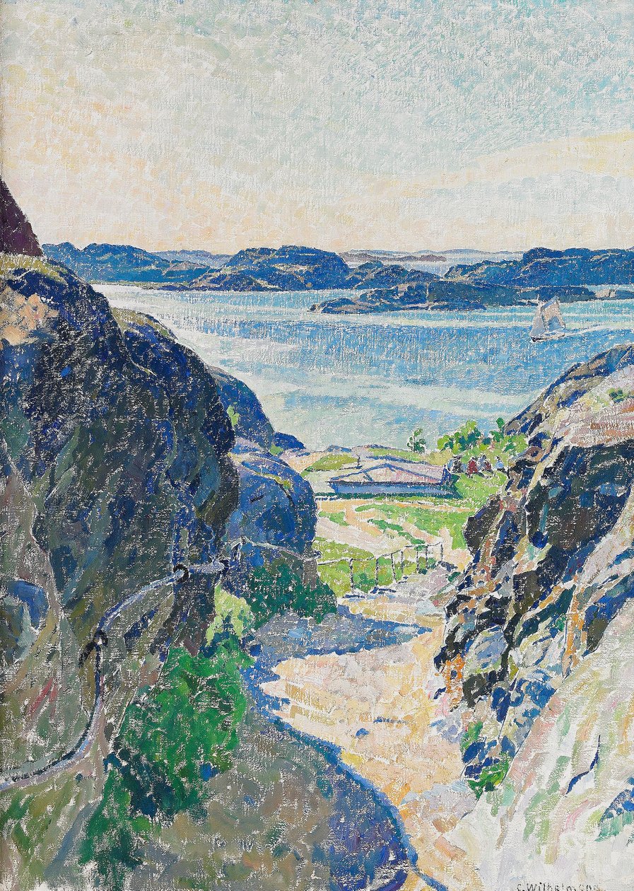 Brunnsvagen, Fiskebackskil af Carl Wilhelm Wilhelmson
