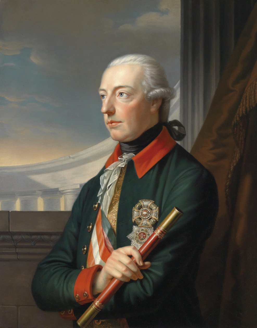 Portræt af kejser Joseph II (1741–1790) af Carl von Sales