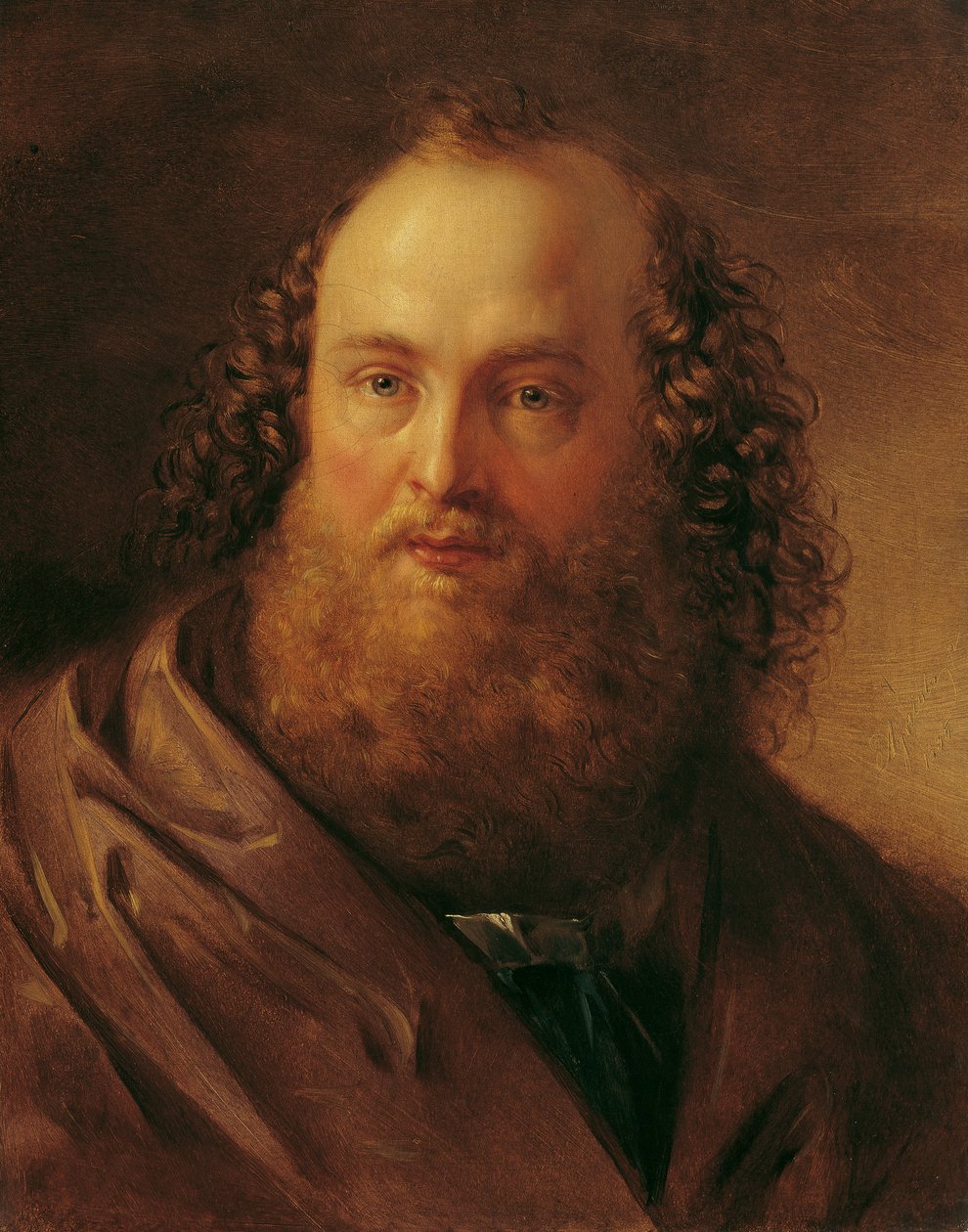 Mandlig studieleder af Carl Agricola
