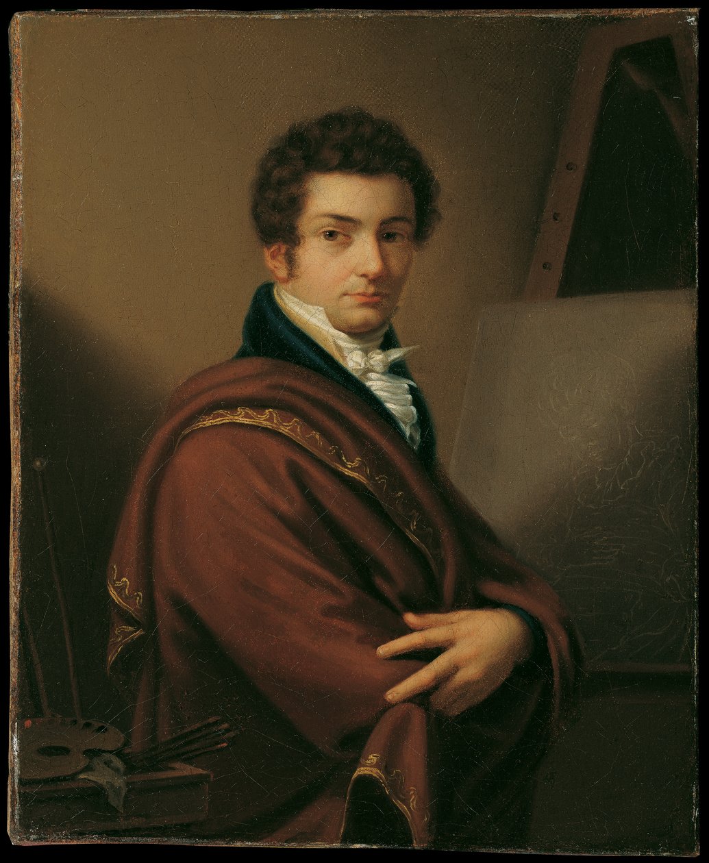selvportræt af Carl Agricola
