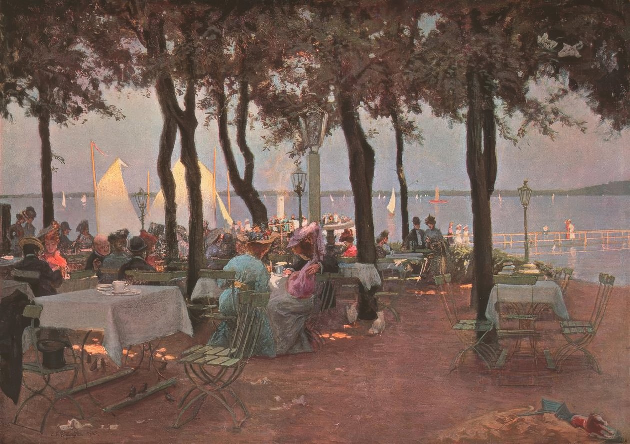 Sommer eftermiddag på Müggelsee af Carl Alexander Brendel