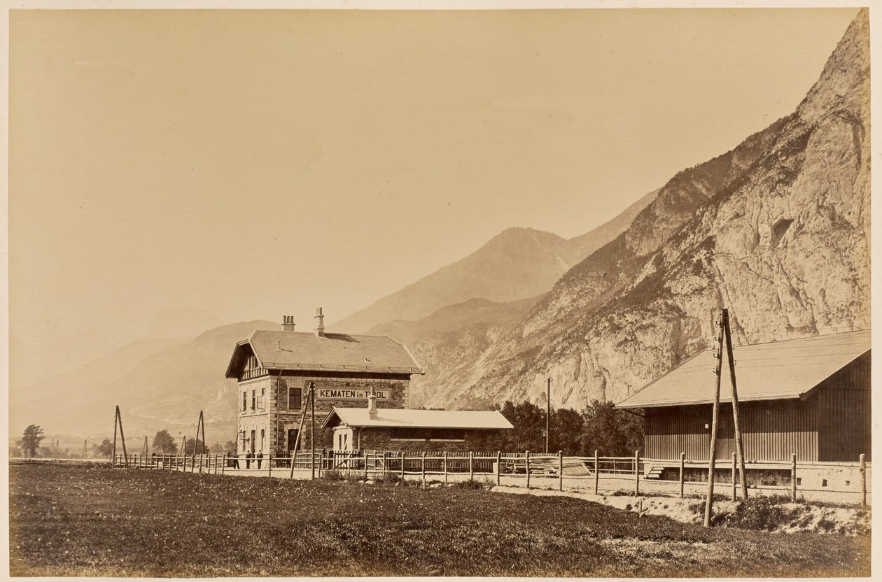 Station Kematen af Carl Alfred Czichna