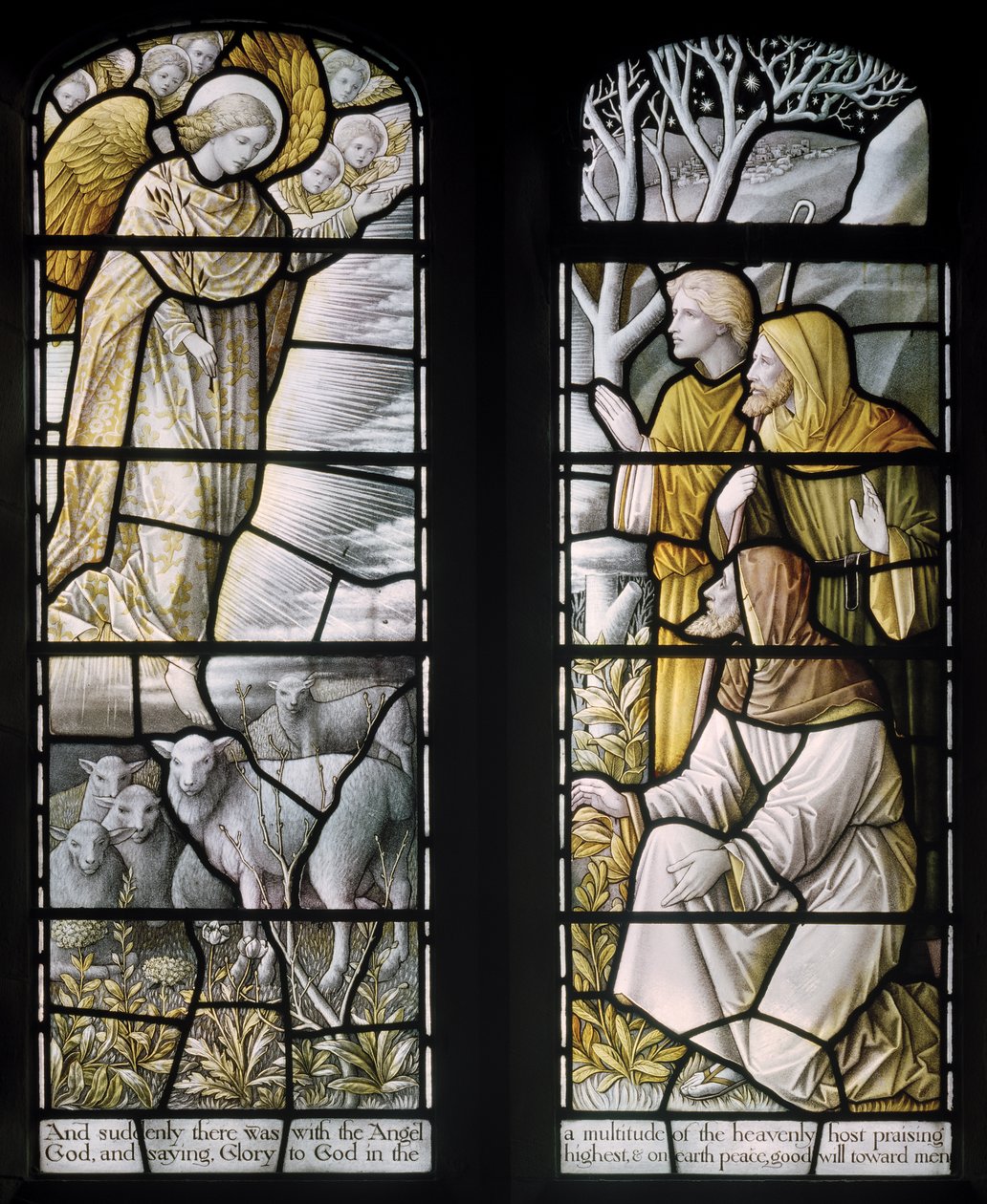 Over Wyresdale, Christ Church, Shrigley & Hunt (1873-1982), Carl Almquist, The Shepherds Church, Shepherding, Sheep, 18 af Carl Almquist