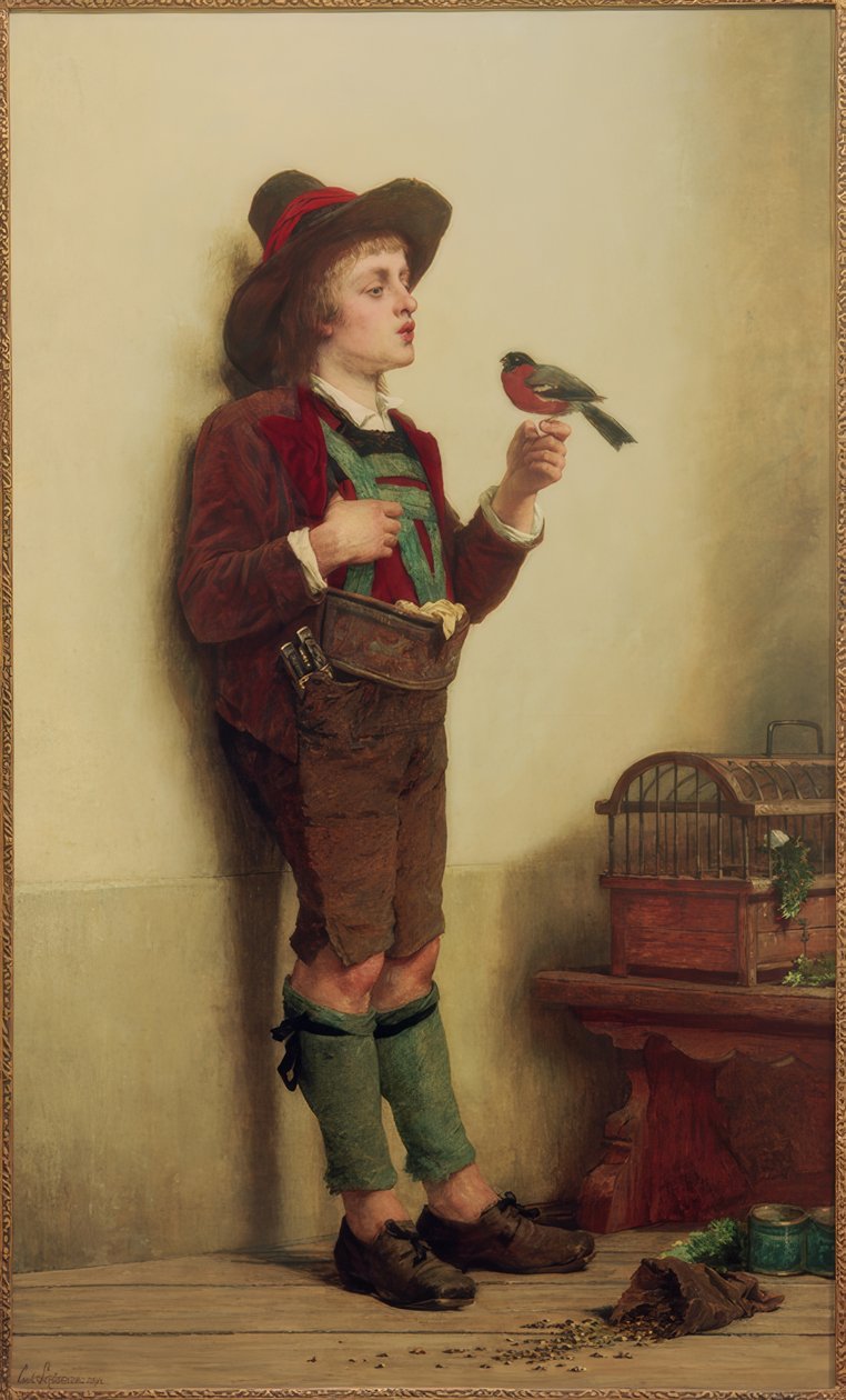 Fløjtetimer af Carl Bernhard Schlösser