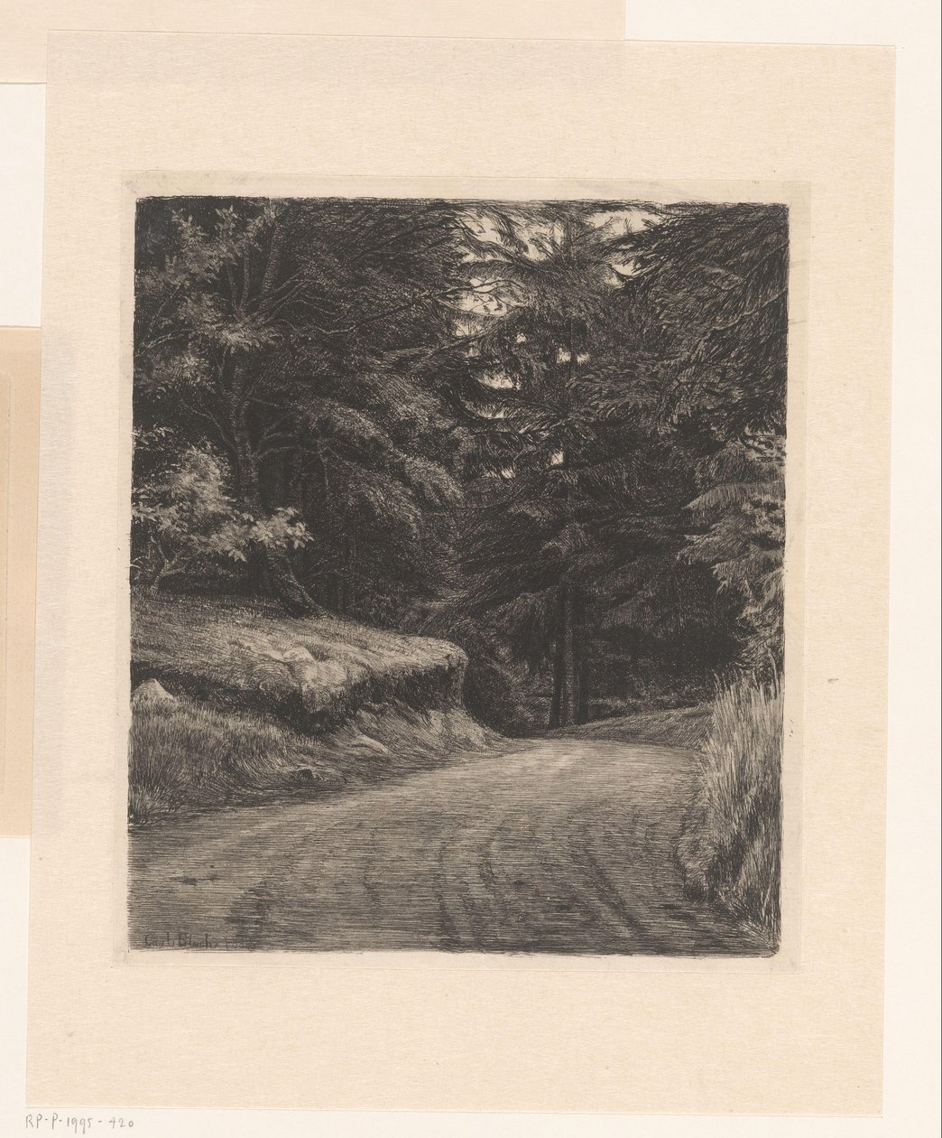 skovvej af Carl Bloch
