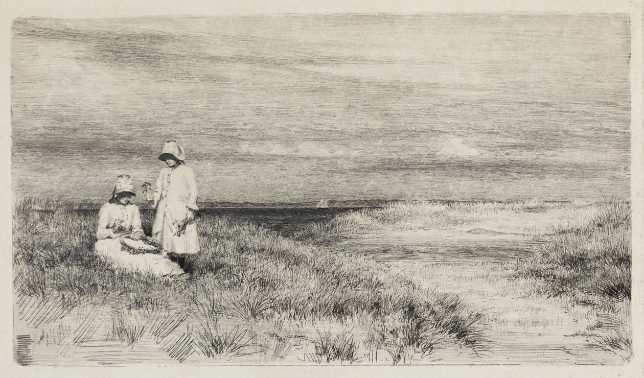 Børnene ved stranden af Carl Bloch