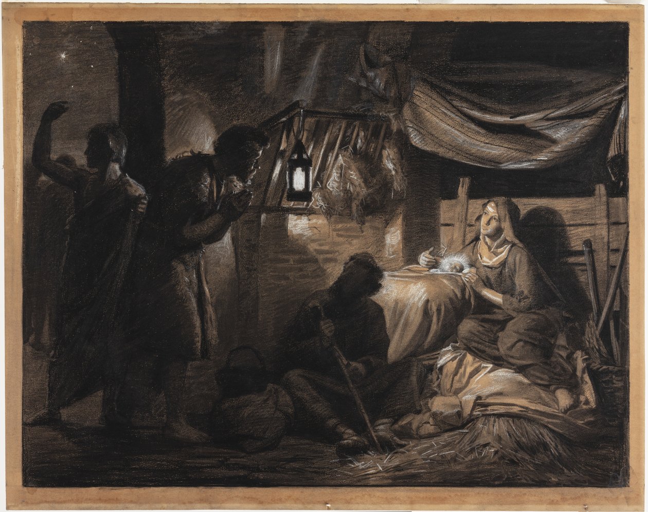 Hyrdernes tilbedelse af Carl Bloch