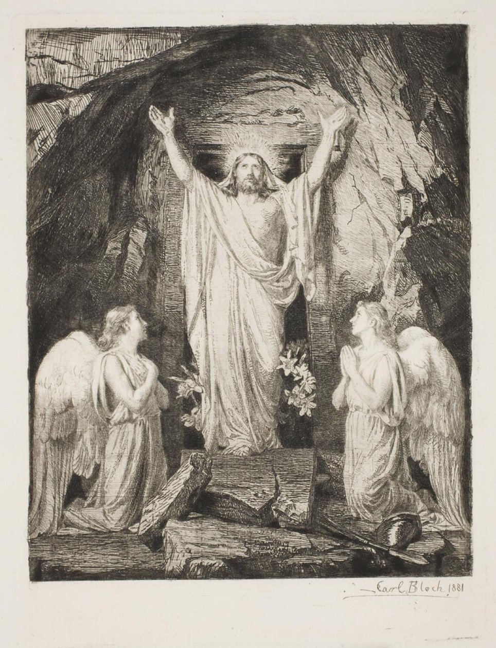 Kristi Opstandelse af Carl Bloch