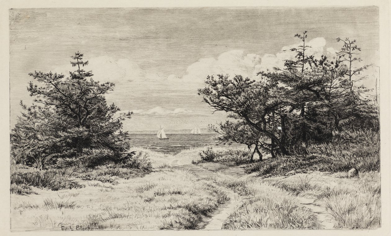 Udsigt til Havet af Carl Bloch
