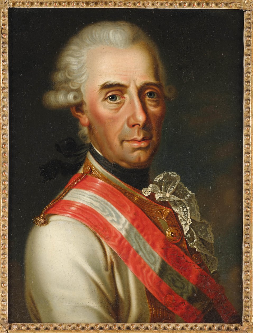 Feltmarskal baron Ernst Gideon von Laudon 1717-1790. af Carl Caspar