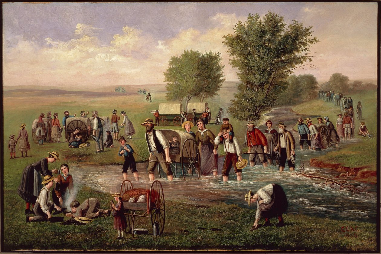 The Handcart Company, Carl Christian Anton Christensen (1832-1912) af Carl Christian Anton Christensen