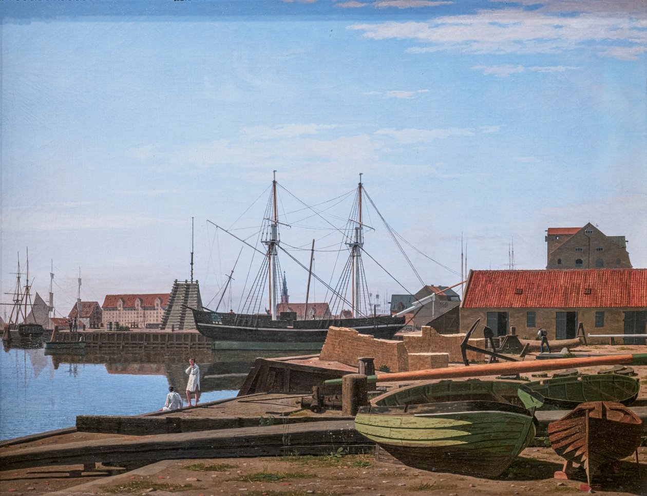 Larsens Plads i København af Carl Dahl