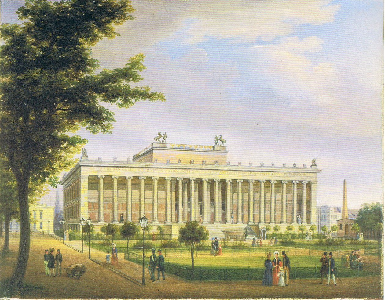 Det gamle museum i Berlin af Carl Daniel Freydanck