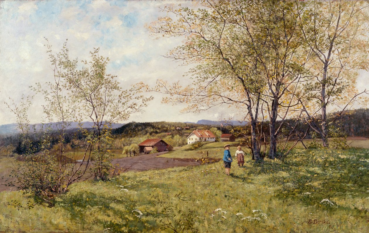 Fra Vestre Aker af Carl Edvard Diriks