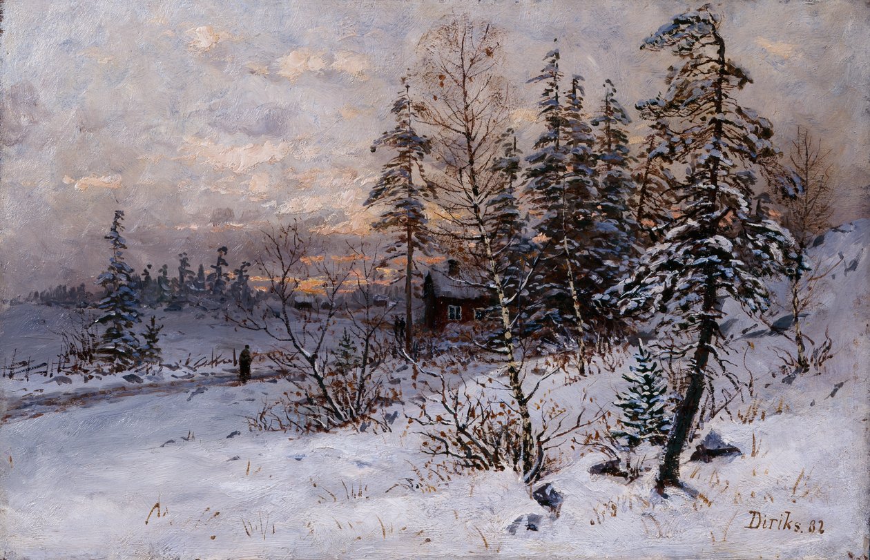 Vinter af Carl Edvard Diriks
