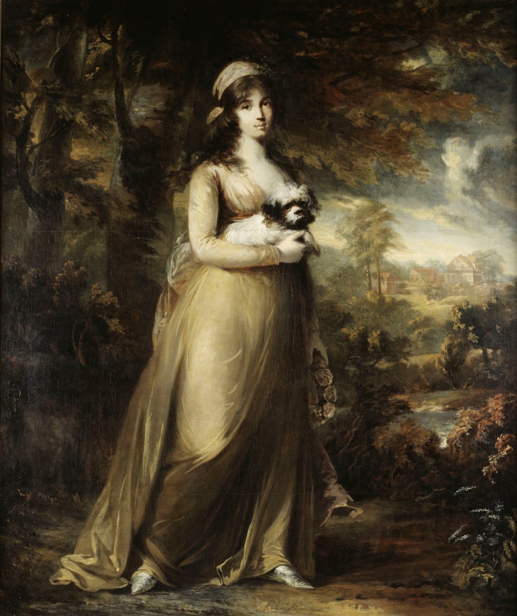 Portræt af Teresa Vandoni, 1797 af Carl Fredric von Breda